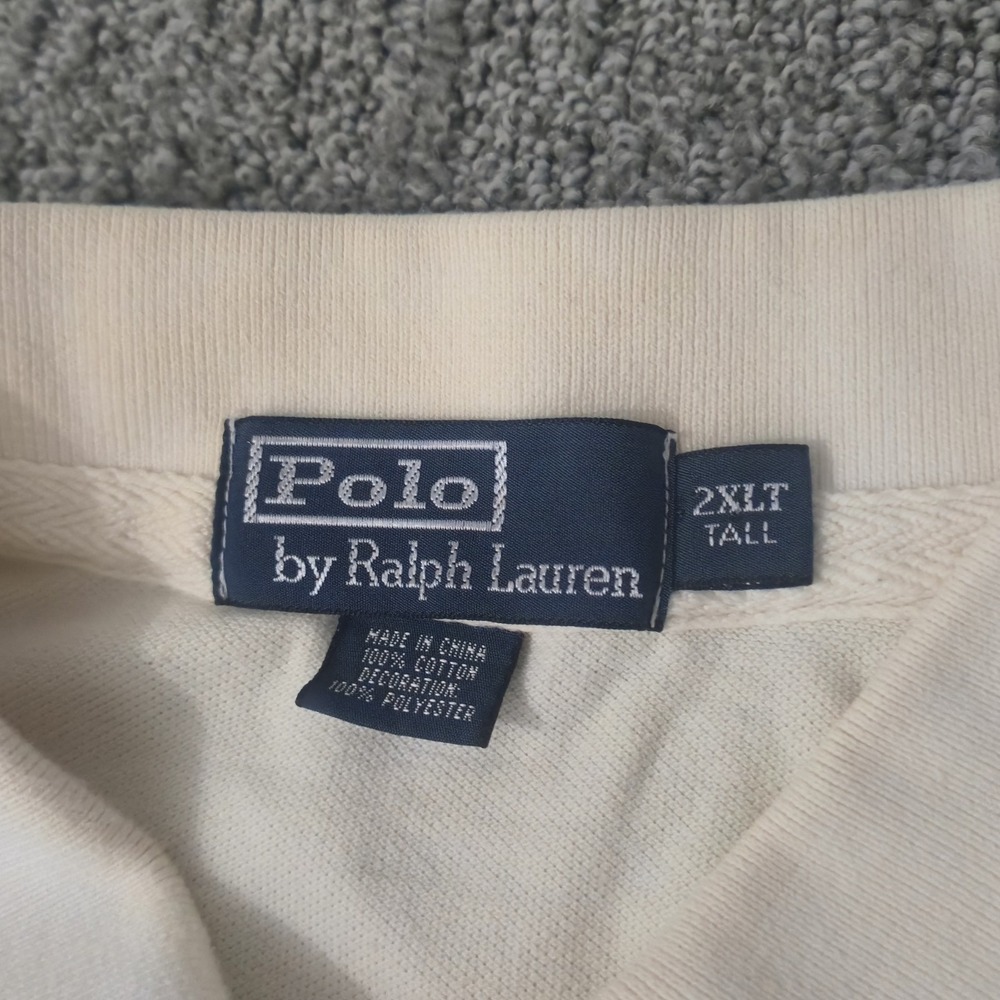 Polo Ralph Lauren Great Britain Track World Championship Big Pony Shirt Men 2XLT - Picture 5 of 10